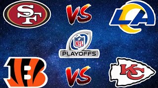 2022 NFL CONFERENCE CHAMPIONSHIP PREDICTIONS | NFC &amp; AFC Championship Predictions