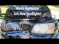 Replacing Headlights on Toyota Highlander