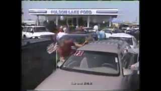 Partial 1993 Folsom Lake Ford Commercial With The Old Dealership Orangevale Ca