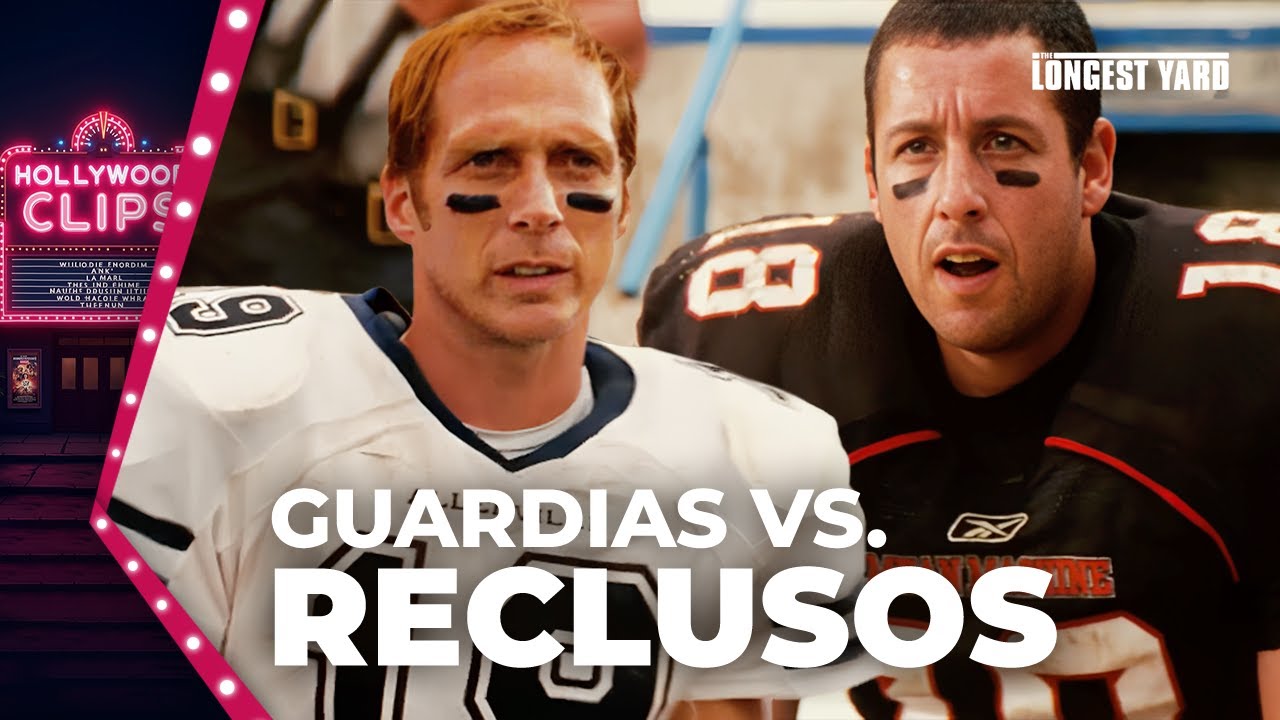 Reclusos se enfrentan a guardias en un épico partido | The Longest Yard | Hollywood Clips en Español