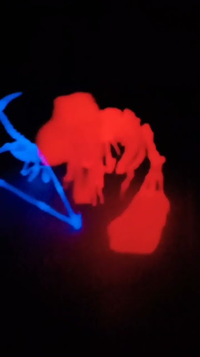 светящиеся динозавры - YouTube