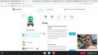 How to upload on your child's classdojo portfolio!