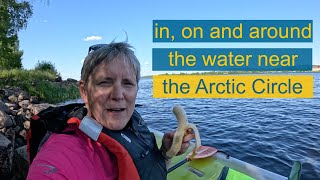 watery action near the Arctic circle in Sweden