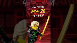 Animated Ninjago Invitation Card