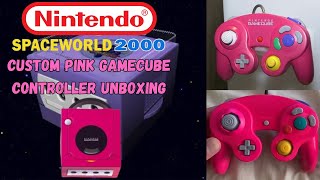 Custom Pink Gamecube Controller Unboxing | Spaceworld Inspired