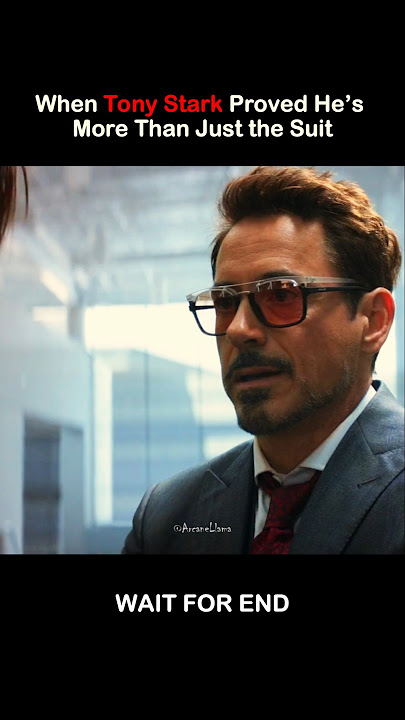 Even Tony Himself Was Shocked ⚡💀 #actionmovies #marvel #movie #shorts #mcu #tonystark #ironman #aura