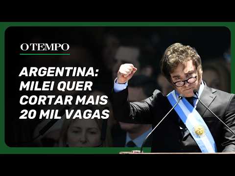 Milei launches plan to cut 20,000 jobs in Argentina's public sector