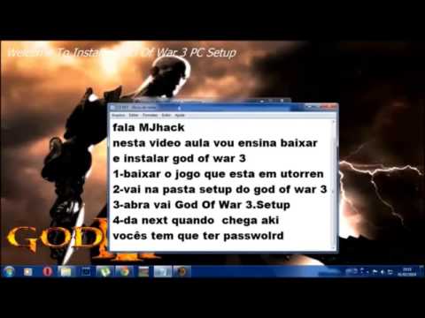 Como Baixar e Instalar God Of War 3 PC -Sem Erro- (HD)- 2015