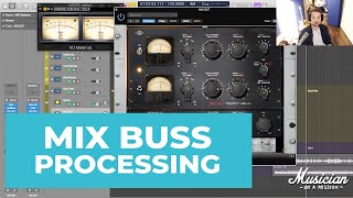 Mix Buss Processing Workflow