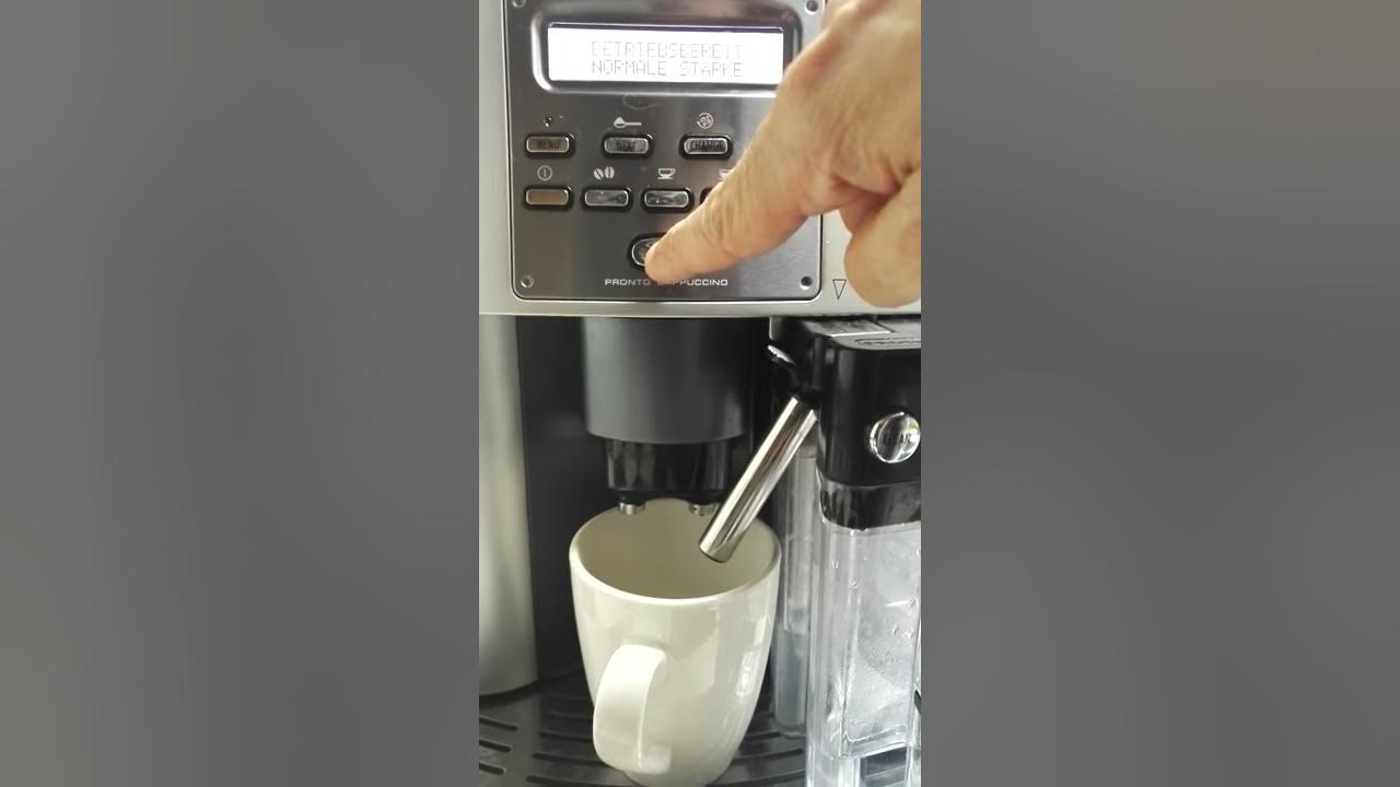 DeLonghi ESAM 3600 Milk Foam Problem Milchschaum Problem YouTube