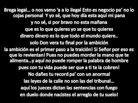 somos de calle letra oficial