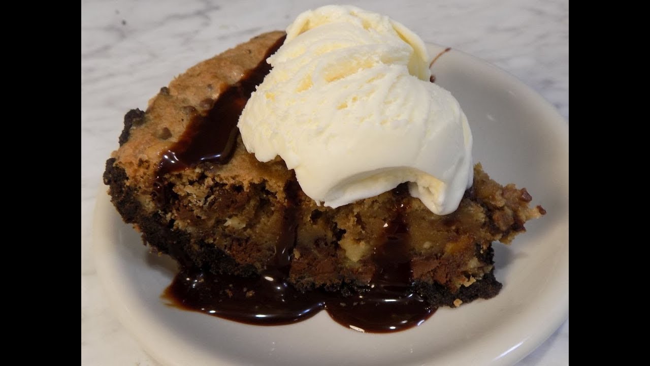 Chocolate Chip Cookie Pie in Cast Iron YouTube