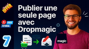 Publier une page unique avec Dropmagic : le guide complet