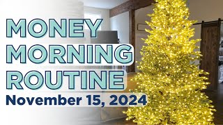 Money Morning Routine | Prepping Your Budget for the New Year