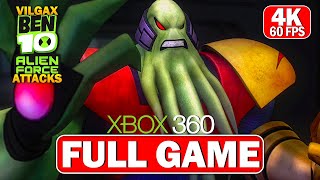 Ben 10 Alien Force: Vilgax Attacks Gameplay Walkthrough FULL GAME (4K 60FPS)