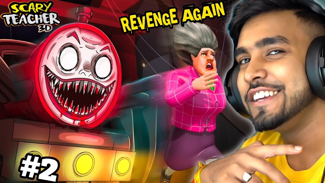 SCARY TEACHER 3D IS BACK TECHNO GAMERZ REVENGE AGAIN SCARY TEACHER 3D ...
