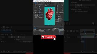 Easy Heartbeat Animation in 60 seconds | After Effects | #shorts #aftereffectstutorial #animation