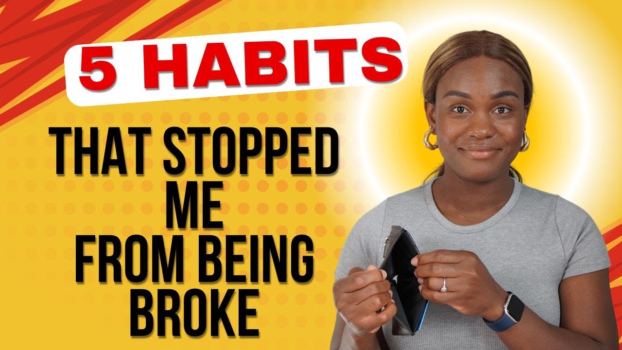 5 Things I Did to Stop Being Broke (That Actually Worked!) YouTube