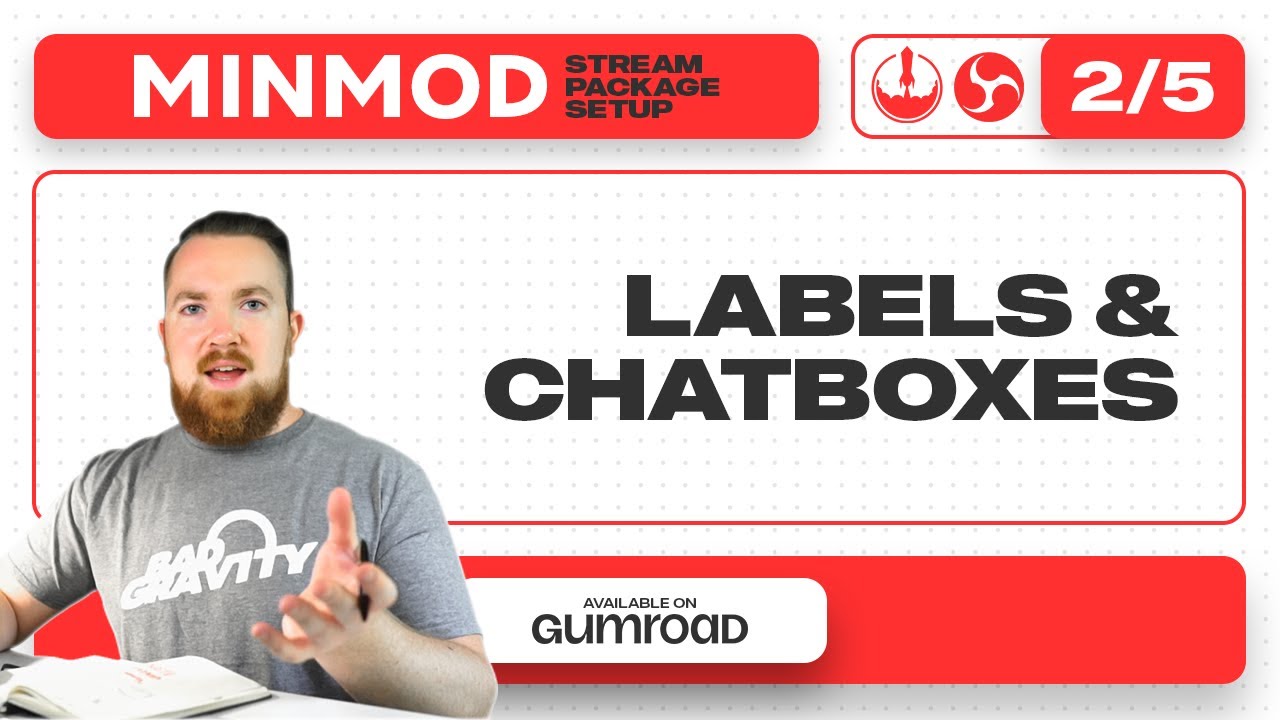 [PT.2] Setting Up Overlay Labels & Chatboxes [MinMod Series]