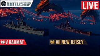 🔴СТРИМ! NEW JERSEY/RAHMAT - ГЕЙМПЛЕЙ WOWS LEGENDS | PS XBOX