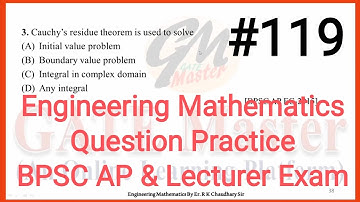 #119 Daily Question Practice of Engineering Mathematics for BPSC (Assistant Professor & Lecturer)