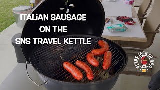 Homemade Italian Sausage! Slow ’N Sear Travel Kettle for the Perfect Cook!