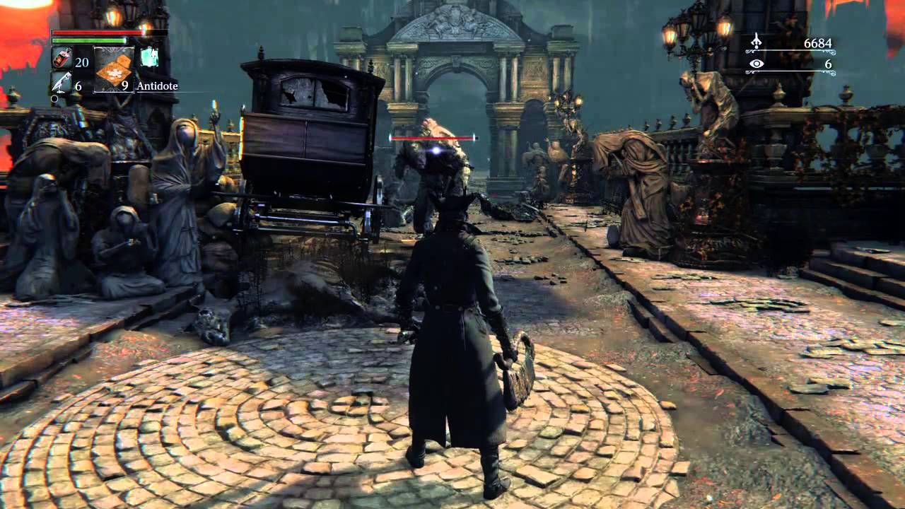 Bloodborne easy way to get blood vials YouTube