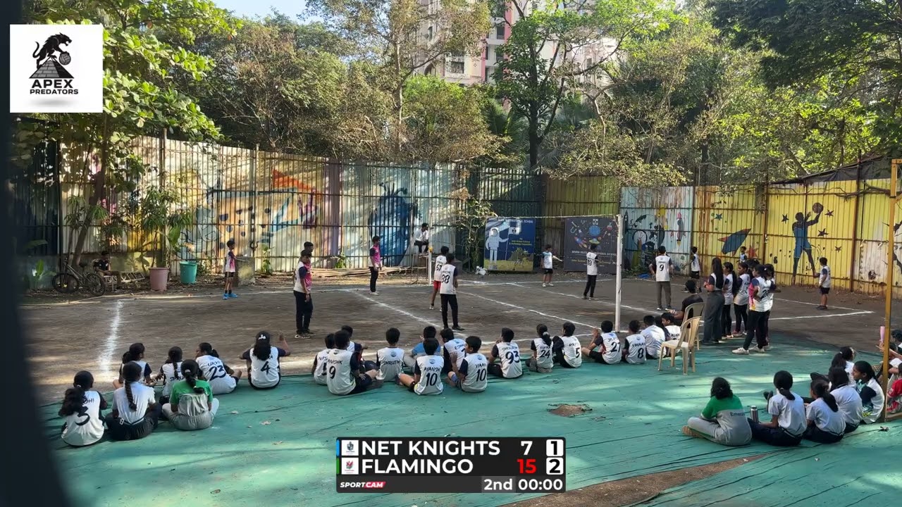 Seven isles volleyball premier league. Day 2The Net Knights boys vs Flamingo Squad boys.