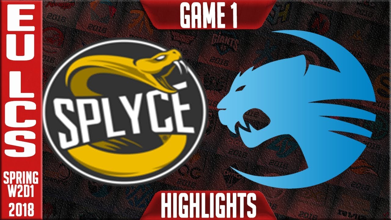 SPY vs ROC Highlights ALL GAMES | EU LCS Spring 2018 S8 W2D1 | Splyce vs Roccat Highlights