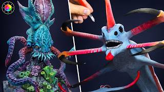 Como hacer TODOS los LEVIATHANES de SUBNÁUTICA con PLASTILINA 🌊🫧 | PlastiVerse