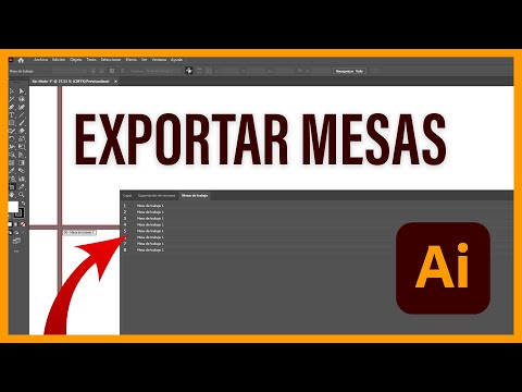 EXPORTAR MESAS DE TRABAJO en ILLUSTRATOR 🔴 TODAS O SEPARADAS