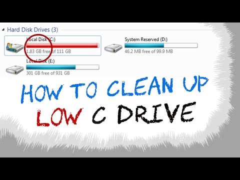 Video: Så Här Rengör Du Enhet C: Från Onödiga Filer I Windows 7