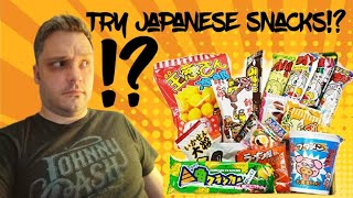 Canadian Musician Reviews Japanese Snacks (FIRST TIME EVER)
