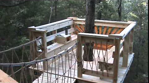 Treehouse coffee deck