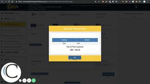 Currency Exchange Software - Available Stock