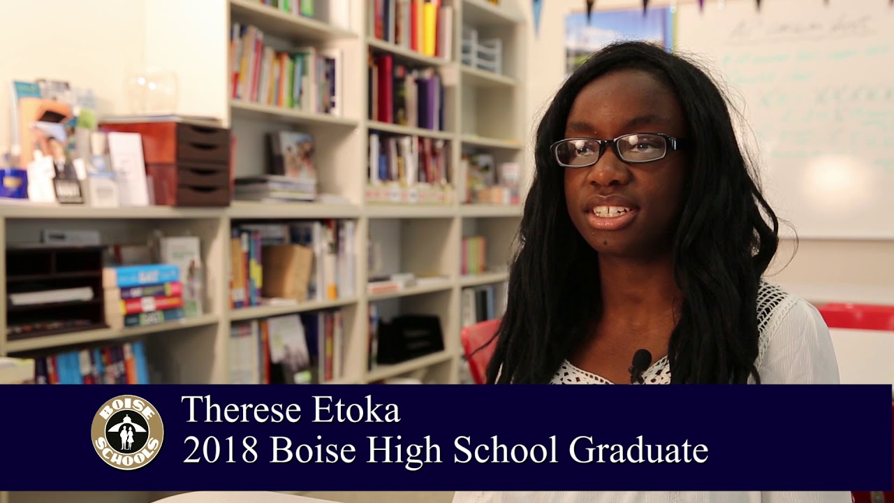 Meet Boise High School 2018 Graduate Therese Etoka