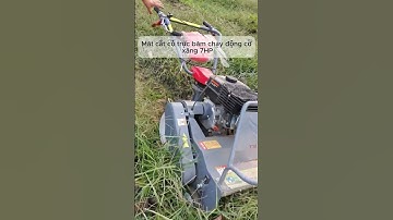 Máy cắt cỏ trục băm chuyên nghiệp chạy động cơ xăng 7.0HP LH 0862.469.846  #automobile  #farming