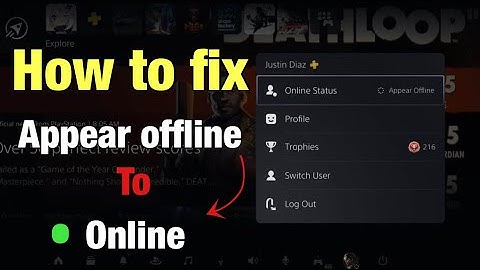 PS5 is stuck on Appear offline | Easy to fix