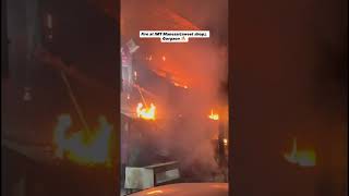Fire at IMT Manesar(sweet shop), Gurgaon 🔥#gurgaon #gurugram #fire #imt #manesar