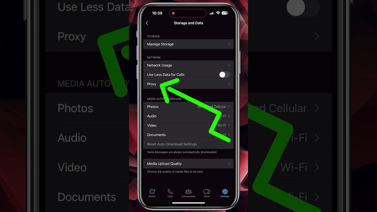 Proxy Settings In WhatsApp How To Use Inbuilt