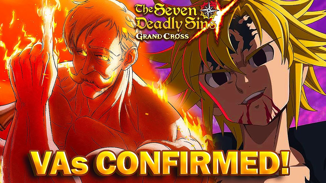 ESCANOR AND MELIODAS VOICE ACTORS CONFIRMED FOR THE ANNOUNCEMENT