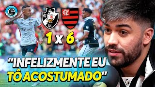 VASCAÍNO FAZ DESABAFO E FICA REVOLTADO APÓS GOLEADA HISTÓRICA DO FLAMENGO