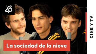 La SOCIEDAD DE LA NIEVE: Sus actores nos hablan de sus fiestas, premios y...TOM HOLLAND | LOS40