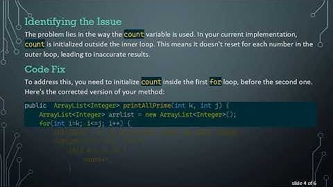 Finding Prime Numbers Using Array List in Java