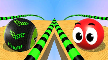 GOING BALLS 385 END SKY JUMP BALL SPEED RUN ANDROID MOBILE GAMEPLAY WALKTHROUGH IOS GAMEPLAY