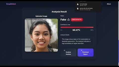 AI based DeepFake Detection model using CNN