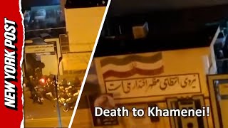 Sickening Video Reveals Barrage of Gunfire and Screams in Alleged Iran Massacre