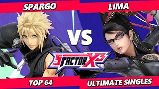 S Factor X3 - Spargo (Cloud) Vs. Lima (Bayonetta) Smash Ultimate - SSBU