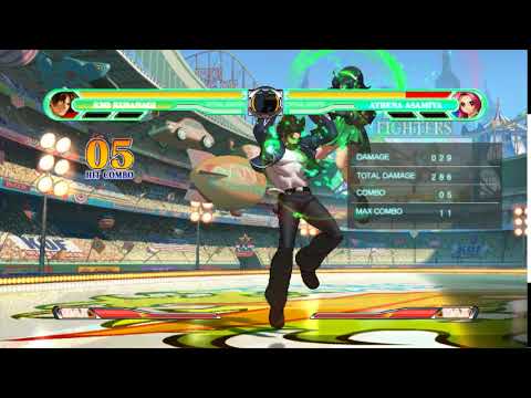 KOF XII: Kyo counter hit bnb combo#2