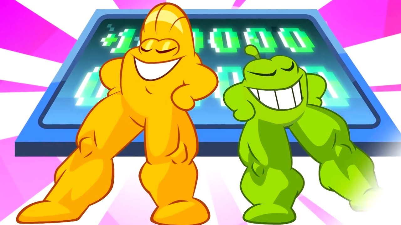 ⁣Om Nom Stories 🟢  Monster Gaming  🟢 Cartoon for kids Kedoo ToonsTV